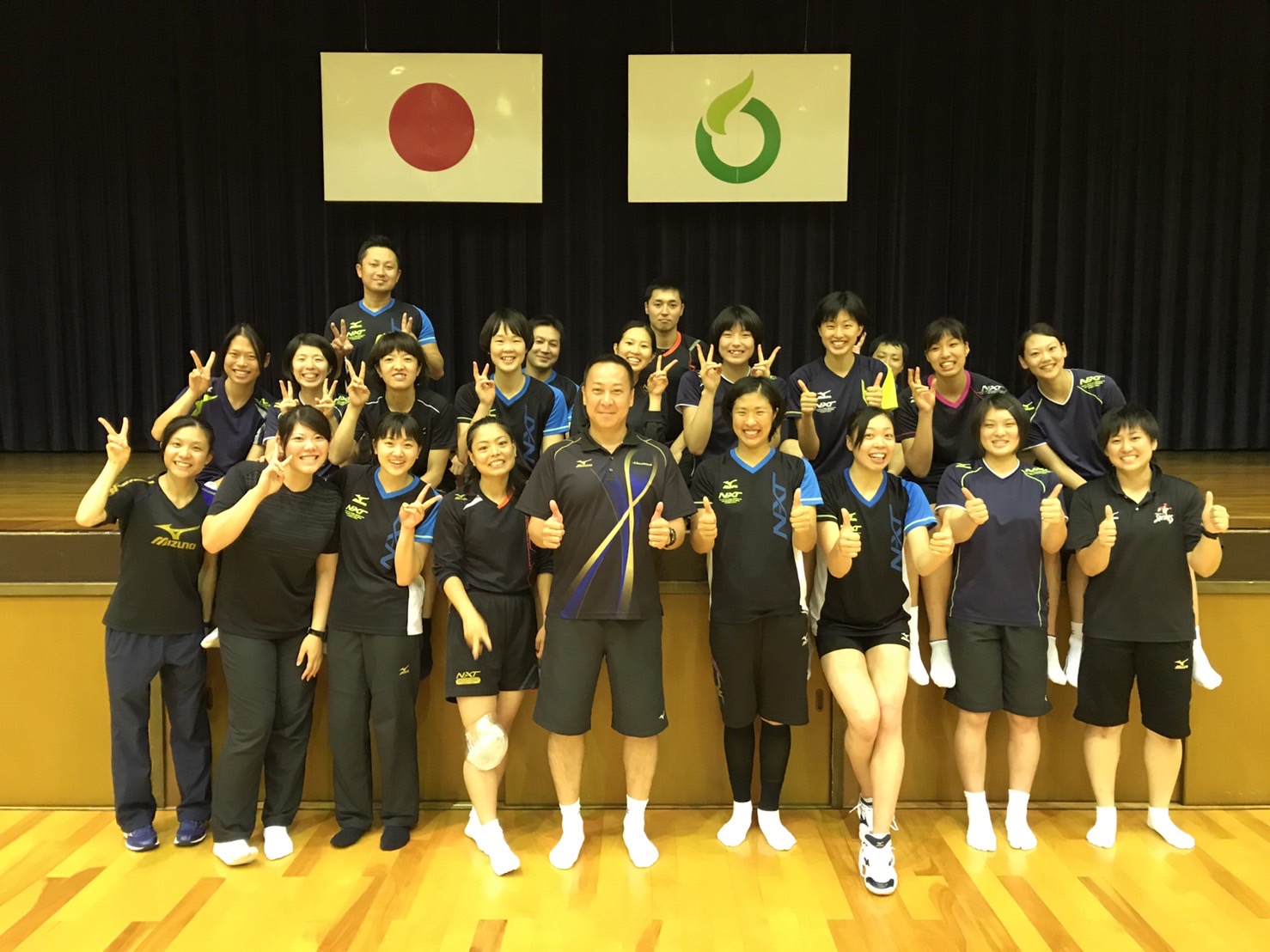 Group photo with Hisamitsu Springs